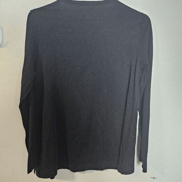 Hatch Maternity Nursing 100% Organic Cotton Long Sleeve Split Side Shirt Women's - Picture 3 of 5